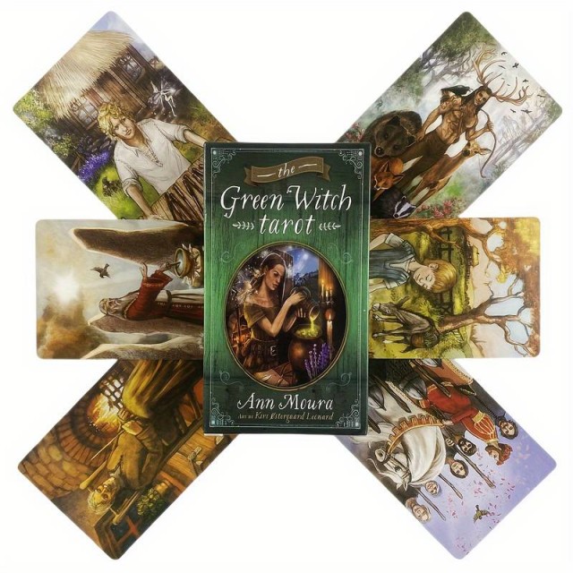 Karte za vedeževanje Green Witch, tarot karte