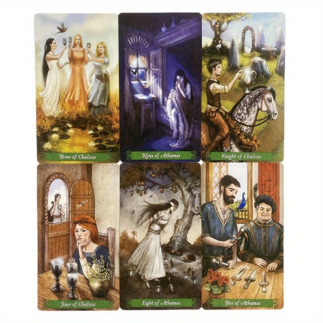 Karte za vedeževanje Green Witch, tarot karte