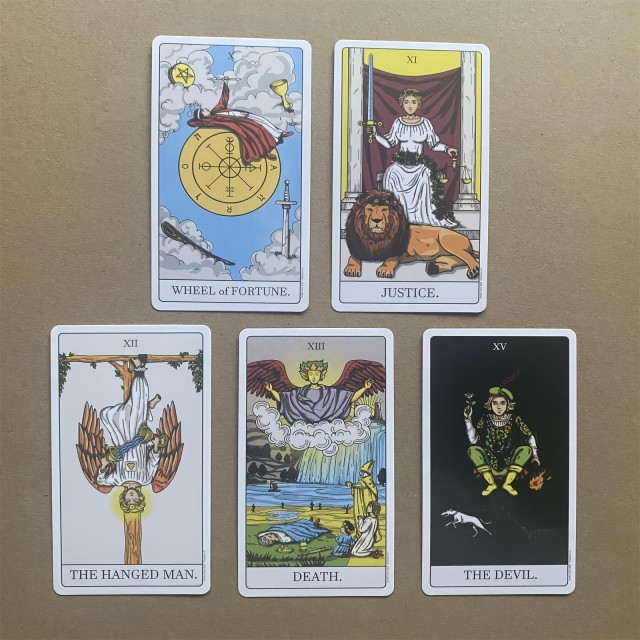 Tarot karte B kolekcija PREMEŠAJ 