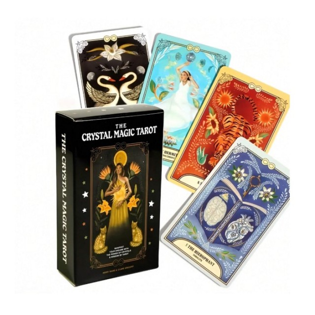 Kristalne čarobne tarot karte – komplet 78 kart